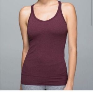 Lululemon Athletica Maroon Tank Top